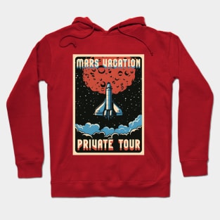 Mars vacation private tour t-shirts, bags, hats, sticker, mugs, hoodies Hoodie